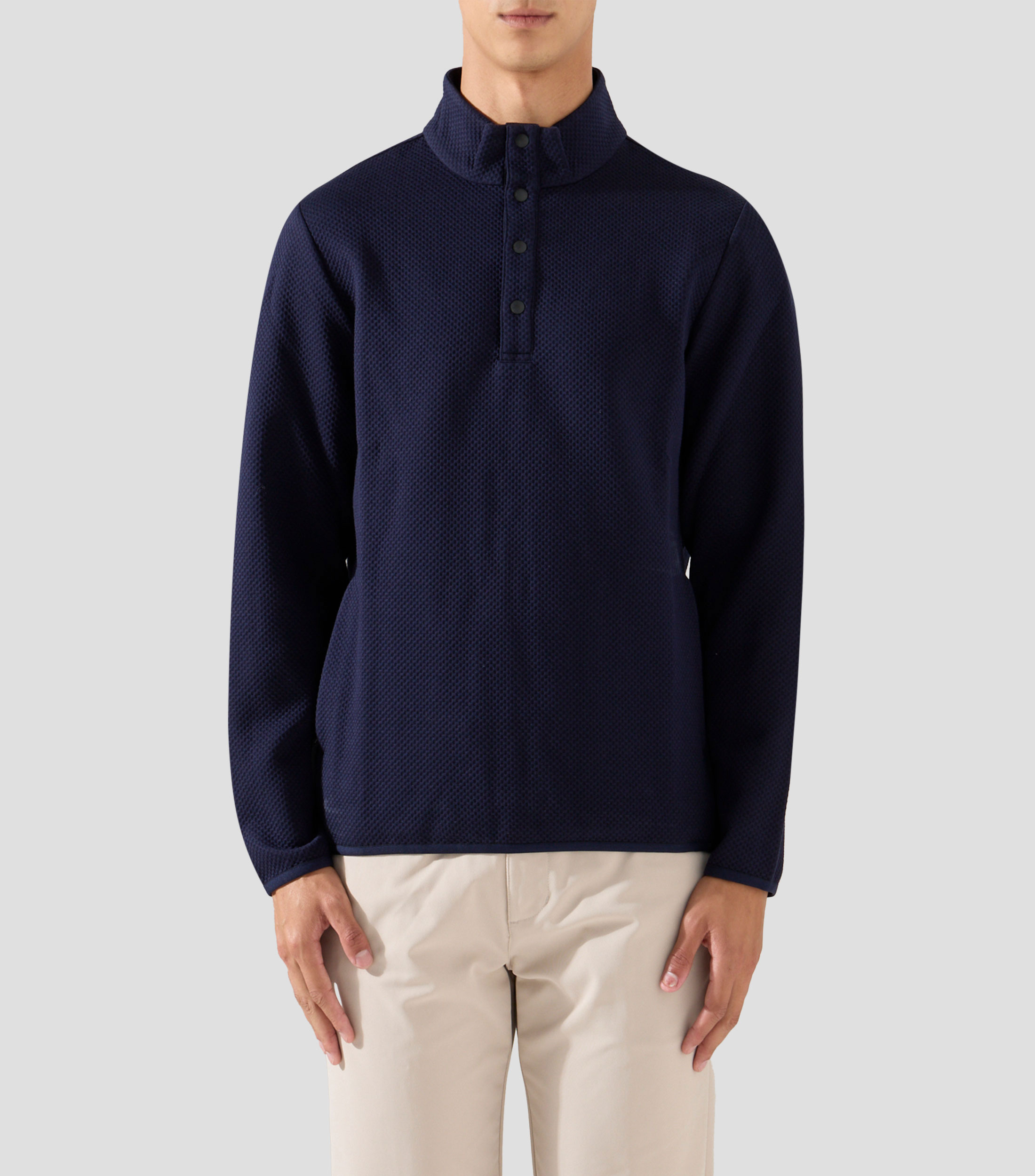 Sudadera cuello alto Hombre